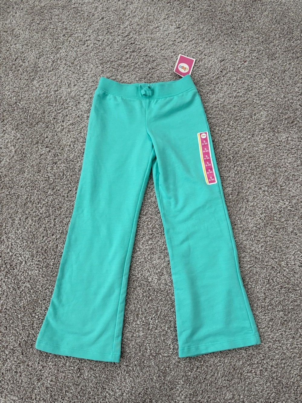 Turquoise Viral Flared Pants